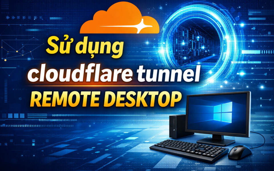 Hướng dẫn sử dụng Cloudflare Tunnel để Remote Desktop