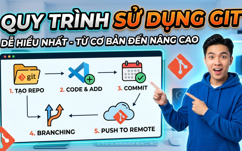 Quy trình sử dụng Git